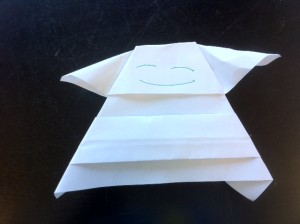 Origami Yoda My origami Yoda